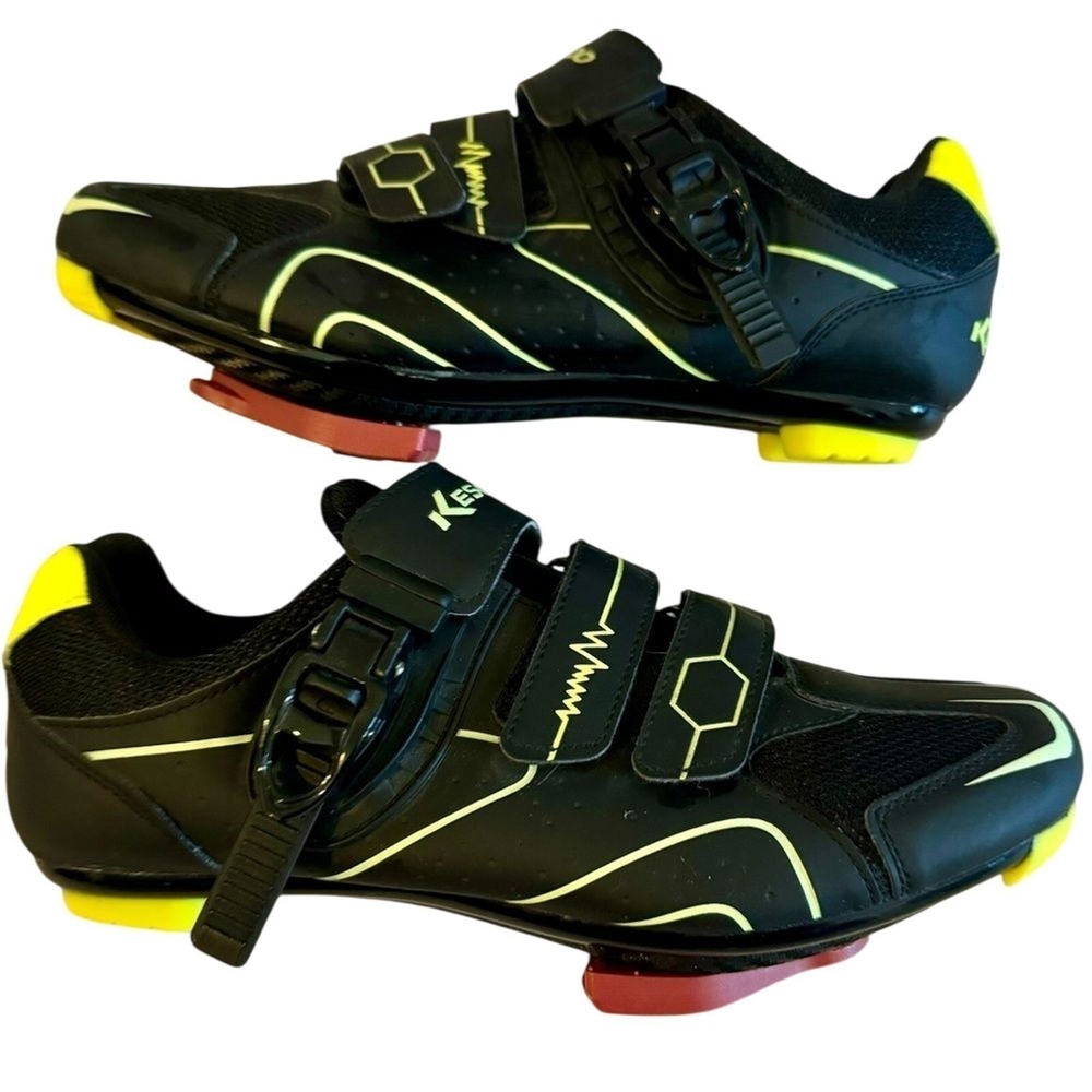 escoo Cycling Shoes Women EU 42 US‎ 10.5-11 Black SPD Peloton Compatible Unisex